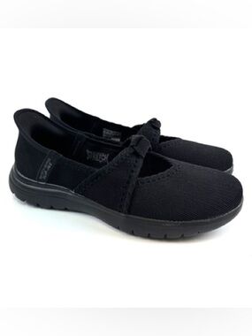Skechers Women's Hands Free Slip-in OntheGo Flex Audrey Mary Jane Shoes Black S9